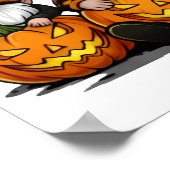 Halloween Gnome Poster (Hoek)