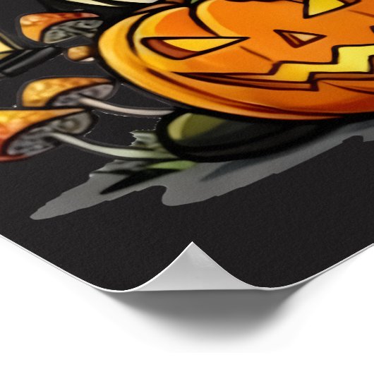 Halloween Gnome Poster (Hoek)