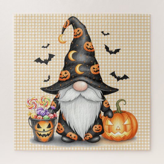 Halloween Gnome Puzzel (Verticaal)