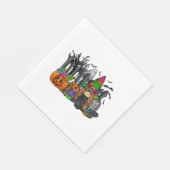 Halloween Gnome Servet (Hoek)
