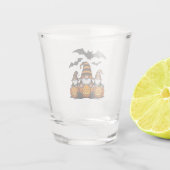 Halloween Gnome Shot Glass Glas (Achterkant)