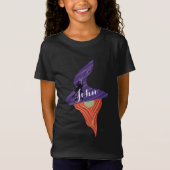 Halloween Gnome Spider Name T-shirt (Voorkant)