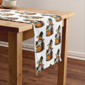 Halloween Gnome Table Runner Korte Tafelloper (Voorbeeld)