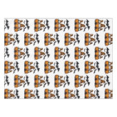Halloween Gnome Tablecloth Tafelkleed (Voorkant (Horizontaal))