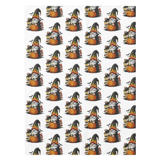 Halloween Gnome Tablecloth Tafelkleed (Voorkant)