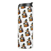 Halloween Gnome Thermal Tumbler Thermosbeker (Gedraaid links)