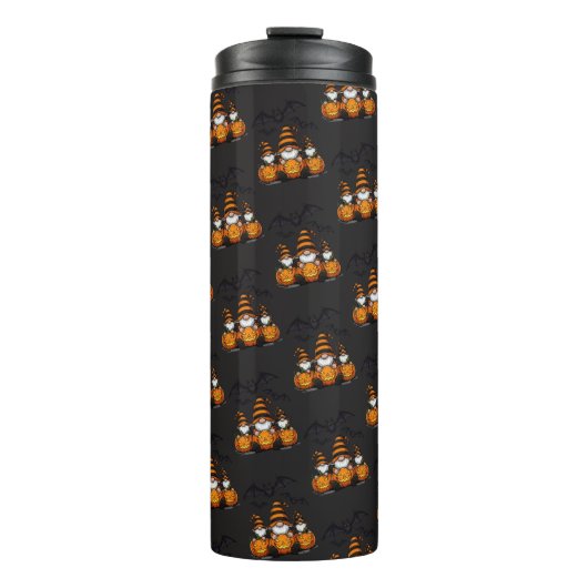 Halloween Gnome Thermal Tumbler Thermosbeker (Voorkant)