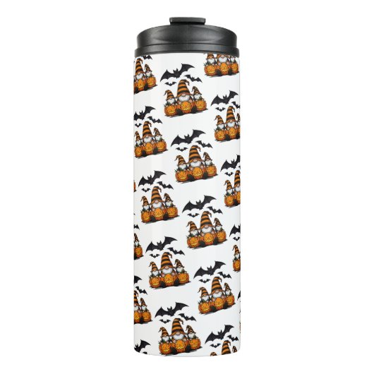 Halloween Gnome Thermal Tumbler Thermosbeker (Voorkant)