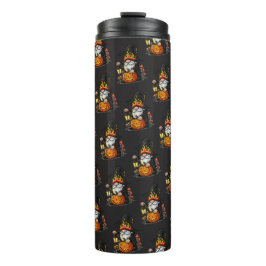 Halloween Gnome Thermal Tumbler Thermosbeker