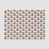 Halloween Gnome Tissue Paper Tissuepapier (Voorkant)