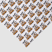 Halloween Gnome Tissue Paper Tissuepapier (Detail)