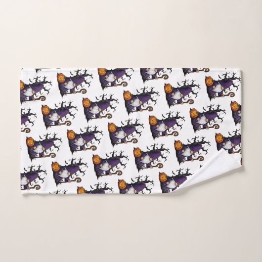 Halloween Gnome Towel Set Bad Handdoek (Handdoek)