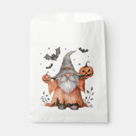Halloween Gnome Wizard Bedankzakje