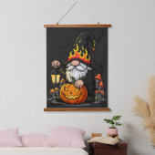 Halloween Gnome Wood Topped Wall Tapestry Hangend Wandkleed (Slaapkamer)