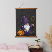 Halloween Gnome Wood Topped Wall Tapestry Hangend Wandkleed (Slaapkamer)