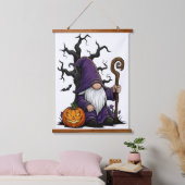 Halloween Gnome Wood Topped Wall Tapestry Hangend Wandkleed (Slaapkamer)
