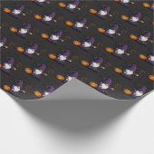 Halloween Gnome Wrapping Paper Cadeaupapier (Hoek)