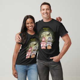 Halloween Gnomen Couple Full Moon Unisex T-shirt