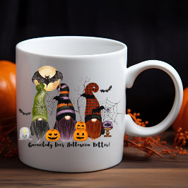Halloween Gnomen | Grappig Gnome T-shirt Mok