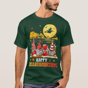 Halloween Gnomen Happy Herfst Holiday Thanksgiving T-shirt
