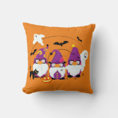 Halloween Gnomen Schattigee Cartoon Kussen (Voorkant)