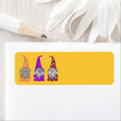 Halloween Gnomes Adresetiketten Etiket (Insitu)