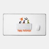 Halloween Gnomes Cute Autumn Pumpkin Herfst Bureaumat (Keyboard & Muis)