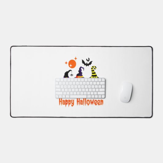 Halloween Gnomes Cute Autumn Pumpkin Herfst Bureaumat (Keyboard & Muis)