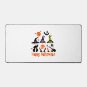 Halloween Gnomes Cute Autumn Pumpkin Herfst Bureaumat (Voorkant)