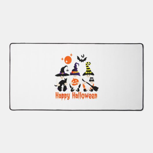 Halloween Gnomes Cute Autumn Pumpkin Herfst Bureaumat (Voorkant)