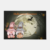 Halloween Gnomes Full Moon Familie Deurmat (Voorkant)