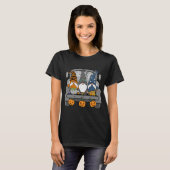 Halloween Gnomes Funny Monsters Pumpkin Spice Witc T-shirt (Voorkant volledig)