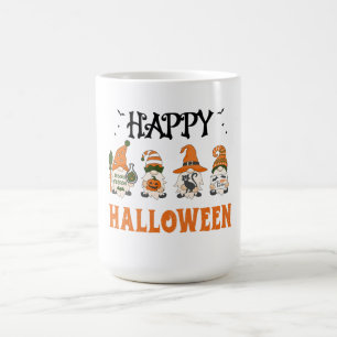 Halloween Gnomes Happy Halloween Mok - Schattigee 