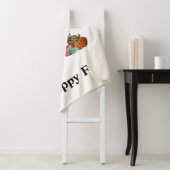 Halloween Gnomes, Happy Herfst, Pumpkins, Hayrides Sherpa Deken (In situ)