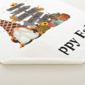 Halloween Gnomes, Happy Herfst, Pumpkins, Hayrides Sherpa Deken (3/4)