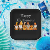 Halloween Gnomes Papieren Bordje (Feest)