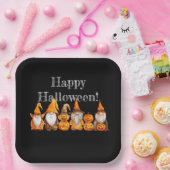 Halloween Gnomes Papieren Bordje (Feest)