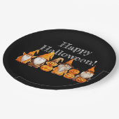 Halloween Gnomes Papieren Bordje (Gekanteld)