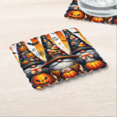 Halloween Gnomes Papieren Onderzetters (Gebogen)