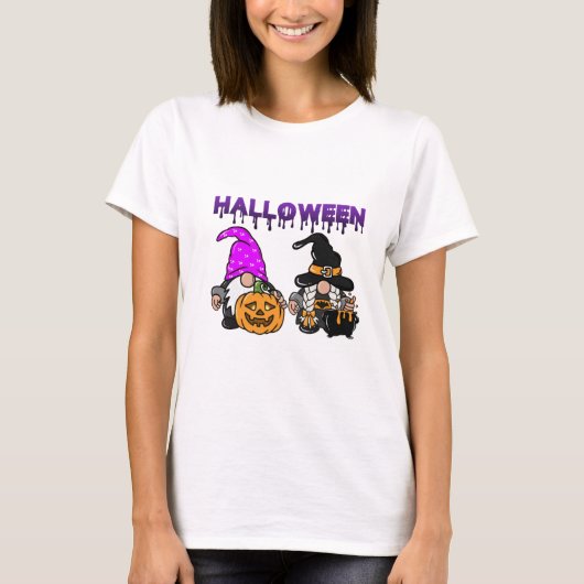 Halloween Gnomes T-shirt (Voorkant)