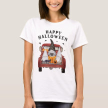 Halloween Gnomes Truck T-Shirt