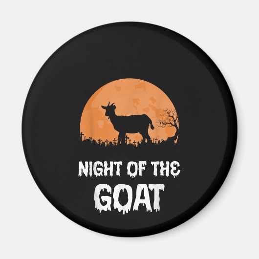 Halloween Goat Costume Gift Magneet (Voorkant)