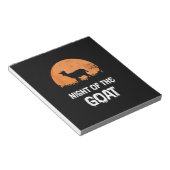 Halloween Goat Costume Gift Notitieblok (Schuin)