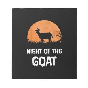 Halloween Goat Costume Gift Notitieblok