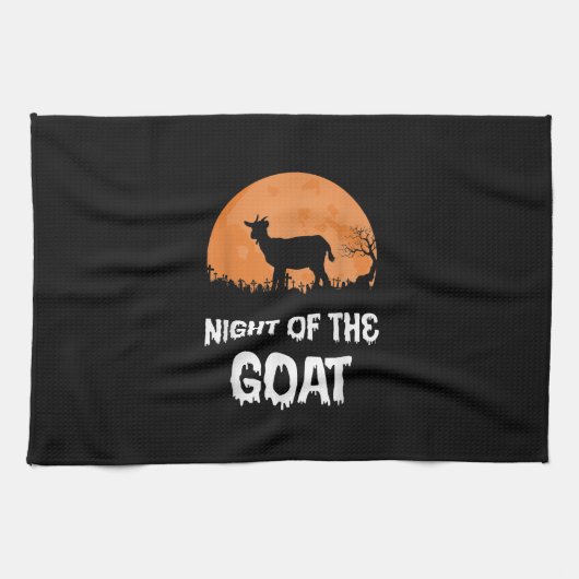 Halloween Goat Costume Gift Theedoek (Horizontaal)