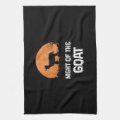 Halloween Goat Costume Gift Theedoek (Verticaal)