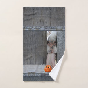 Halloween Goat Handdoek