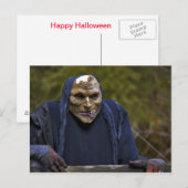 Halloween Goblin Briefkaart (Voorkant / Achterkant)