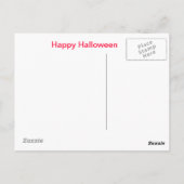 Halloween Goblin Briefkaart (Achterkant)