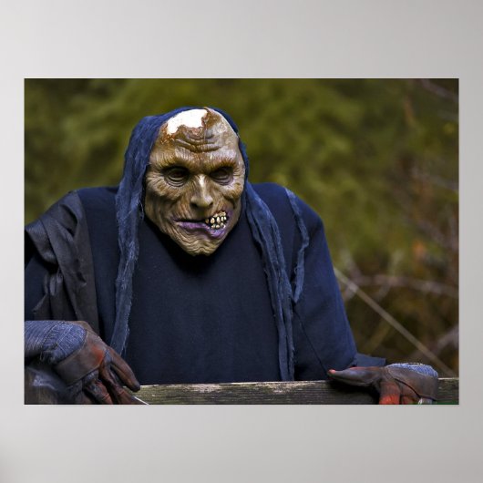 Halloween Goblin Close Up - Fine Art Print (Voorkant)